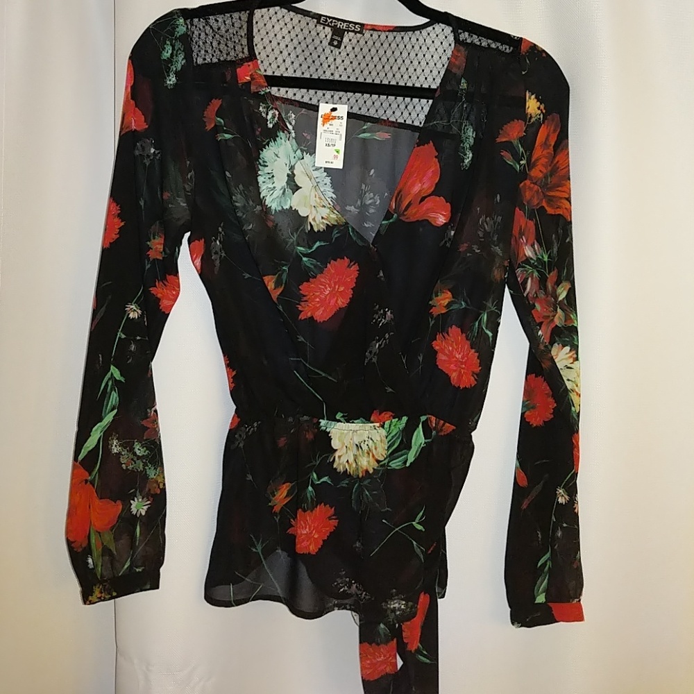 NWT Peplum Top